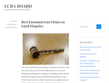 Tablet Screenshot of lcraboard.com